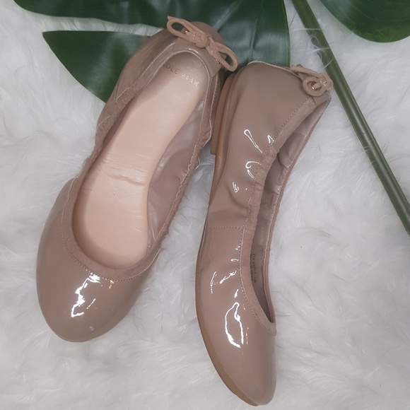 cole haan nude flats